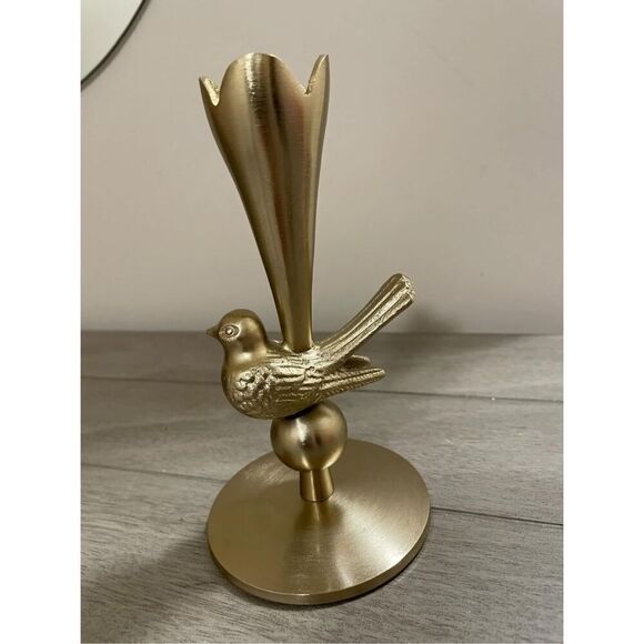 NIB set of 2 Anthropologie Marizia Sparrow Candle Holder - Picture 8 of 12